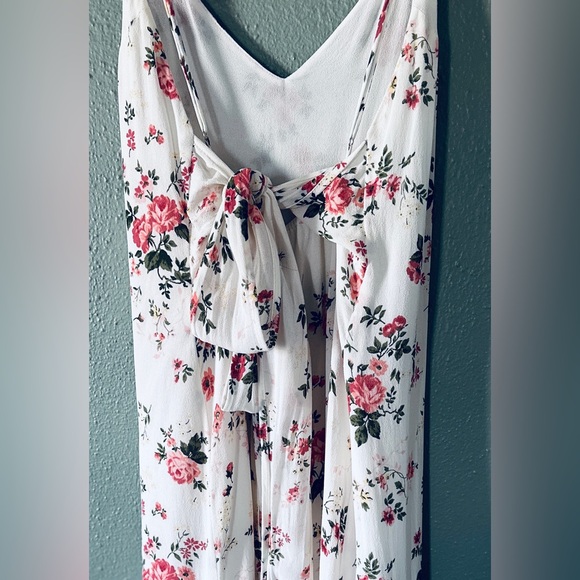 REFORMATION Dietrich Flourish Midi Coquette Slip Dress Spring Bridesmaid size 8 - Picture 8 of 16